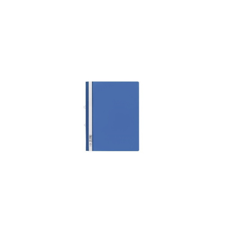 FARDE A GLISS. PLAST. A4 DURABLE BLEU COUVERTURE TRANSP.
