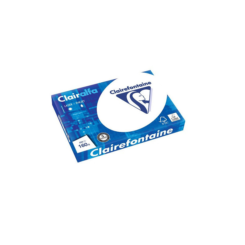 PAPIER REPRO CLAIREF. CLAIRALFA BLANC A3 160G 250FLS