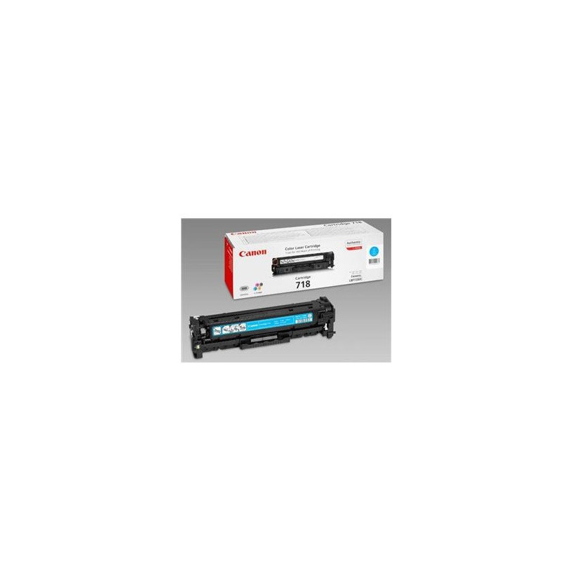 CARTOUCHE IMP. CANON N°718 CYAN 2900P.