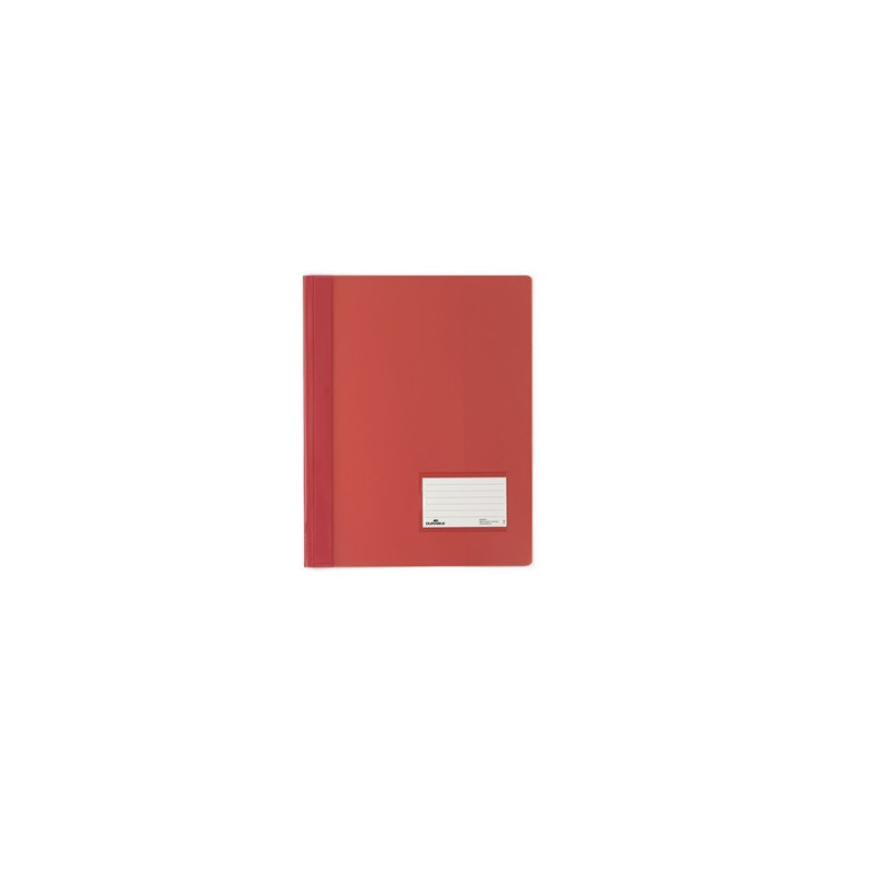 FARDE A GLISS. PLAST. A4 DURABLE ROUGE