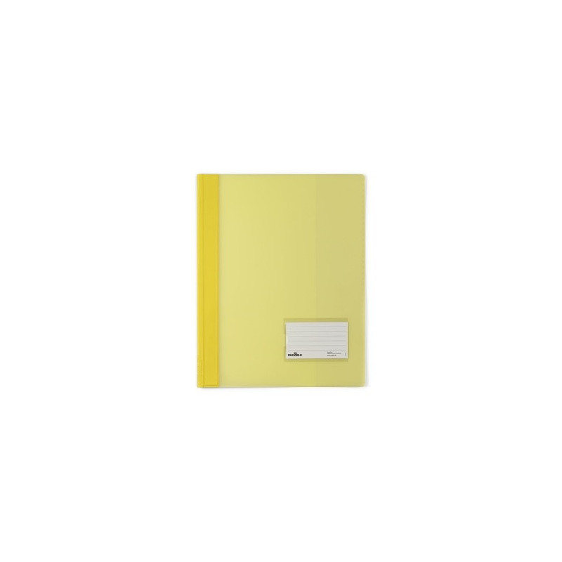 FARDE A GLISS. PLAST. A4 DURABLE JAUNE