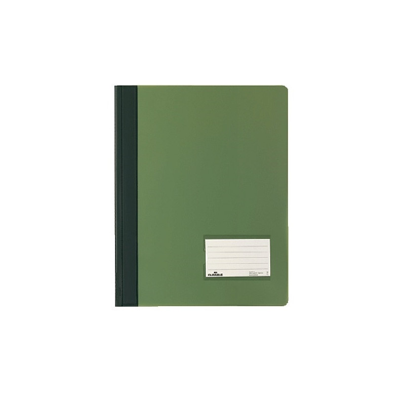 FARDE A GLISS. PLAST. A4 DURABLE VERT