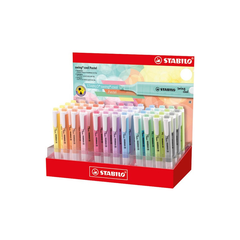 SURLIGNEUR STABILO SWING COOL MATRIX 48PCS