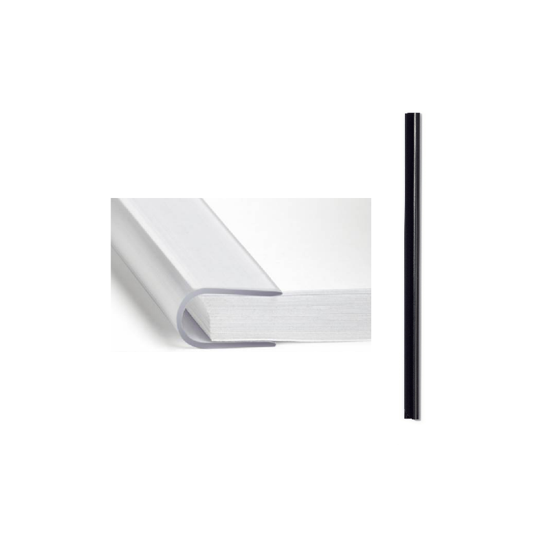 BAGUETTE A RELIER DURABLE 1-60 NOIR
