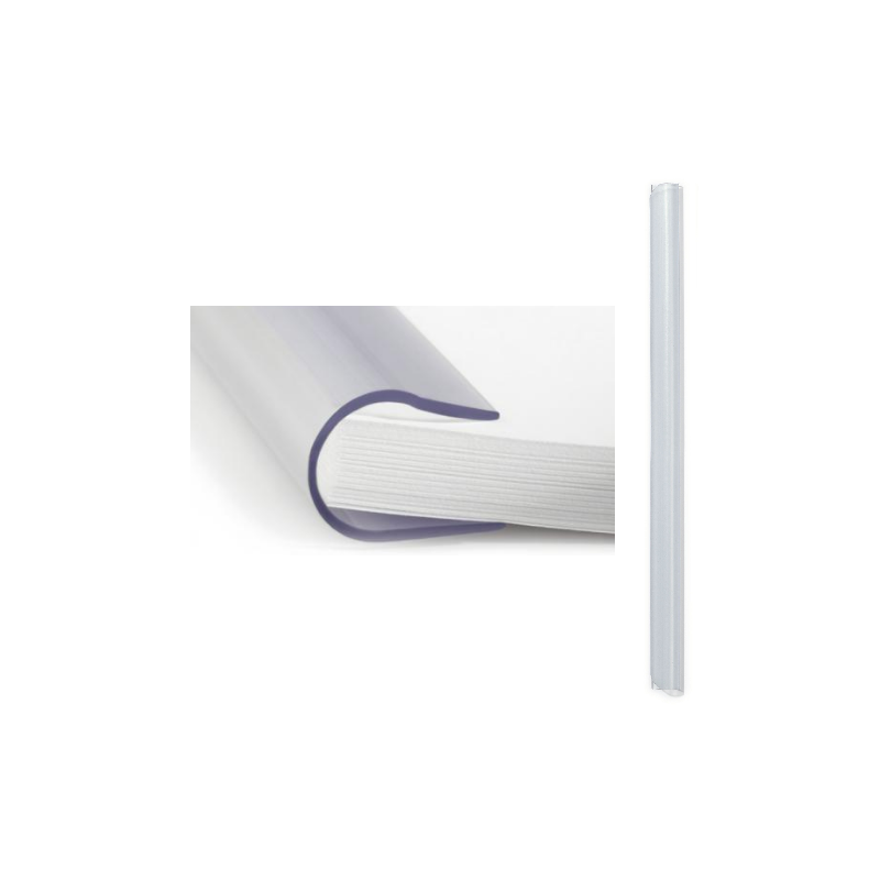 BAGUETTE A RELIER DURABLE 1-80 TRANSP.