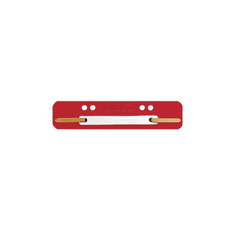 FIXE-DOCUM.LEITZ CARTON ROUGE 25PCS