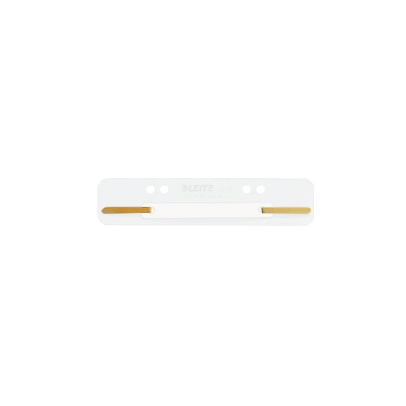FIXE-DOCUM.LEITZ PLASTIQUE BLANC 25PCS