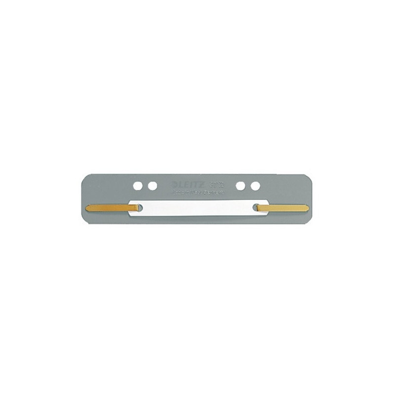 FIXE-DOCUM.LEITZ PLASTIQUE GRIS 25PCS