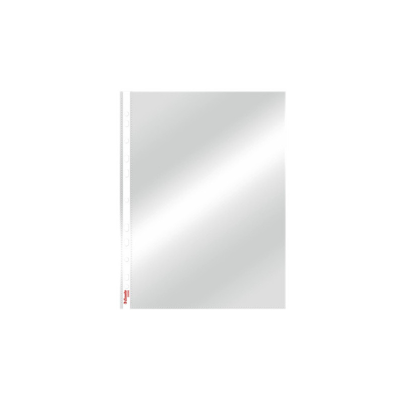 HOUSSE A4 TRANSP. ESSELTE CRISTAL 55MY 100PCS
