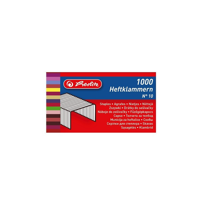 AGRAFES HERLITZ N°10 2X1000PCS (300010455)