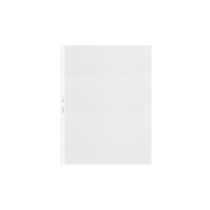 HOUSSE A3 TRANSP. LEITZ GRAINEE 130MY