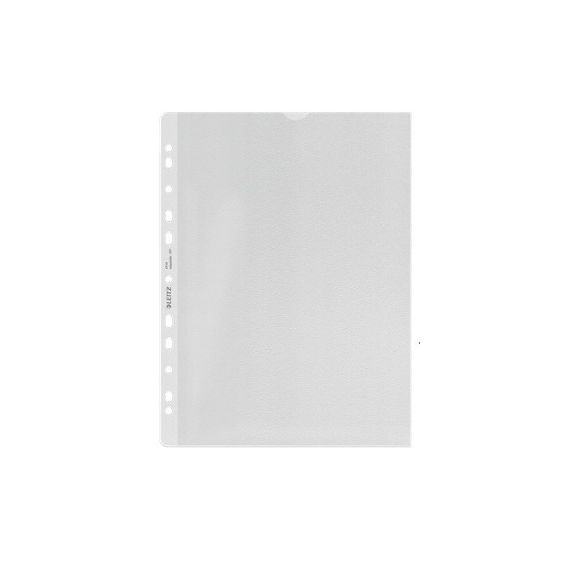 HOUSSE A4 TRANSP. LEITZ GRAINEE 130MY