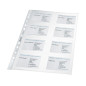 CARTES DE VISITE HOUSSE LEITZ 10PCS
