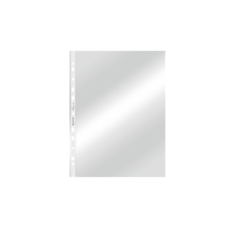HOUSSE A4 TRANSP. LEITZ CRISTAL 80MY