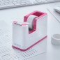 DEROULEUR TABLE 33MX19MM WOW DUAL LEITZ ROSE + RUBAN