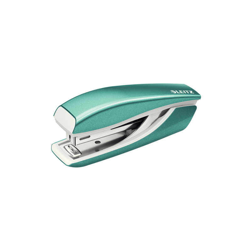 AGRAFEUSE LEITZ 5528 MINI NEXXT BLEU GLACIER METAL 10FLS