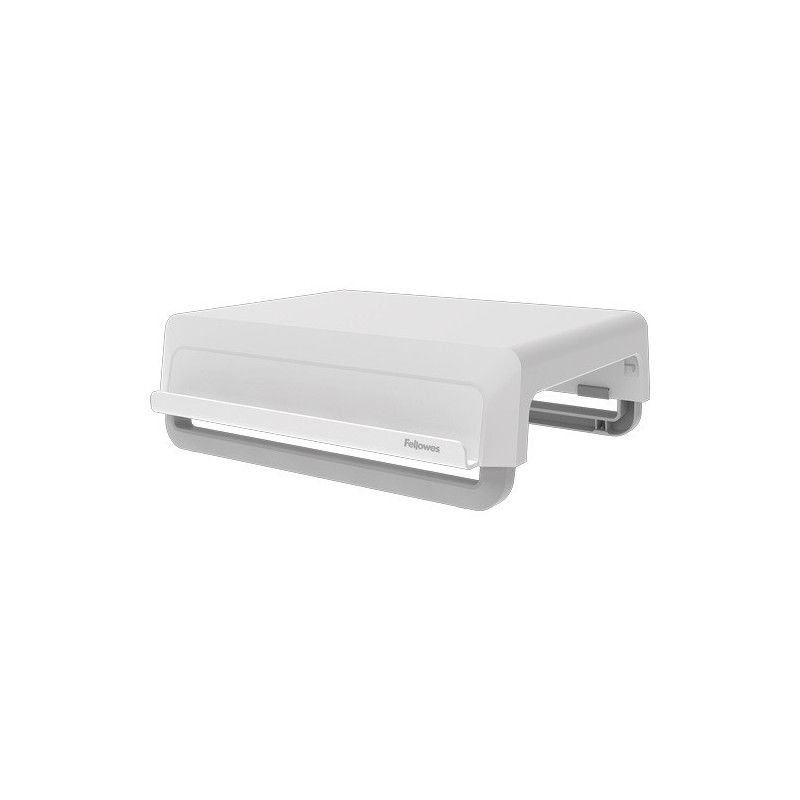 SUPPORT MONITOR FELLOWES BREYTA BLANC