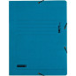FARDE A ELAST.+RABATS A4 CART. BRUNNEN BLEU