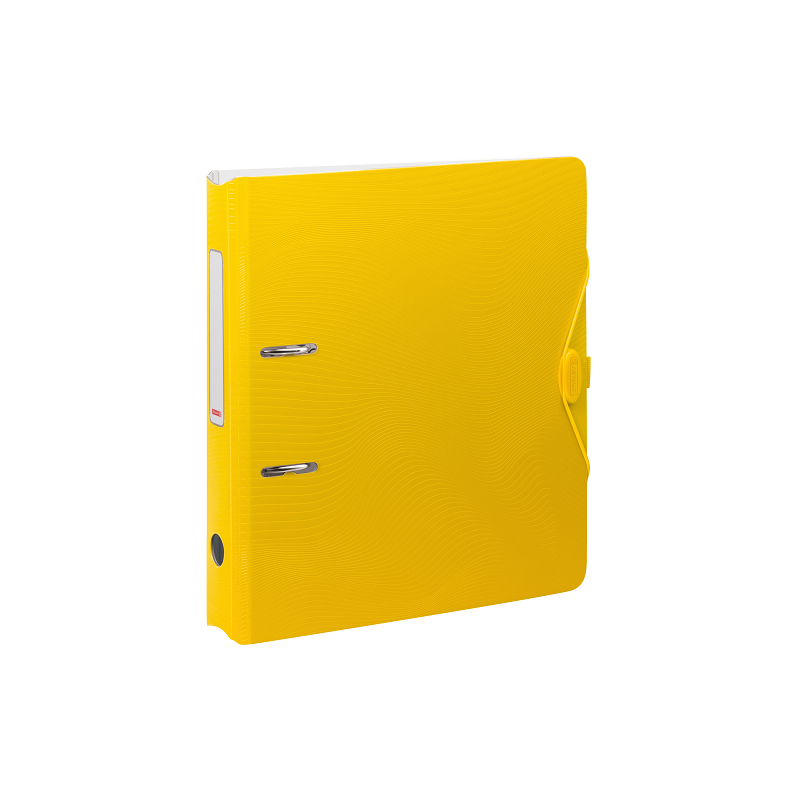 CLASSEUR BRUNNEN A4 5CM WAVE JAUNE