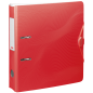 CLASSEUR BRUNNEN A4 7CM WAVE ROUGE