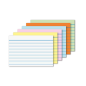 FICHE 52X74MM LIGNE BLANC 100PCS BRUNNEN (A8)