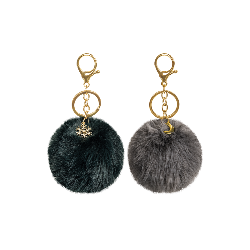 PORTE-CLES BRUNNEN FUN DARK PLUSH