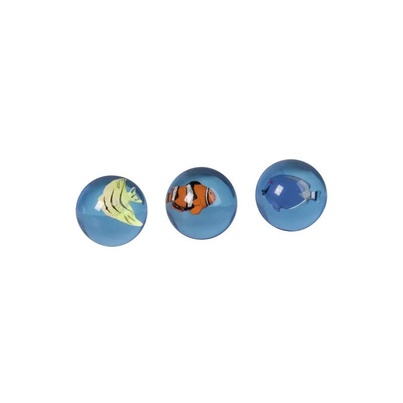 BALLE REBONDISSANTE BRUNNEN FUN FLUMMY SEA ANIMALS
