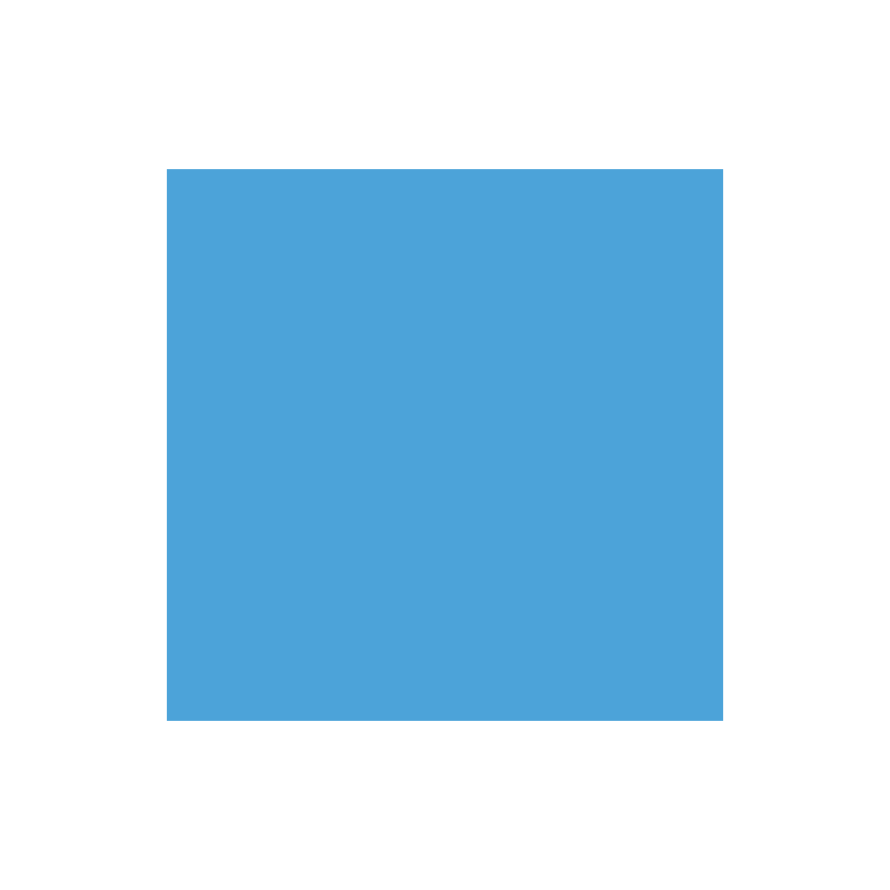 PAPIER DESSIN 50X70 300G BLEU CIEL 25PCS