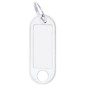 PORTE-CLES + FENETRE ETIQUET. BLANC