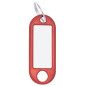 PORTE-CLES + FENETRE ETIQUET. ROUGE