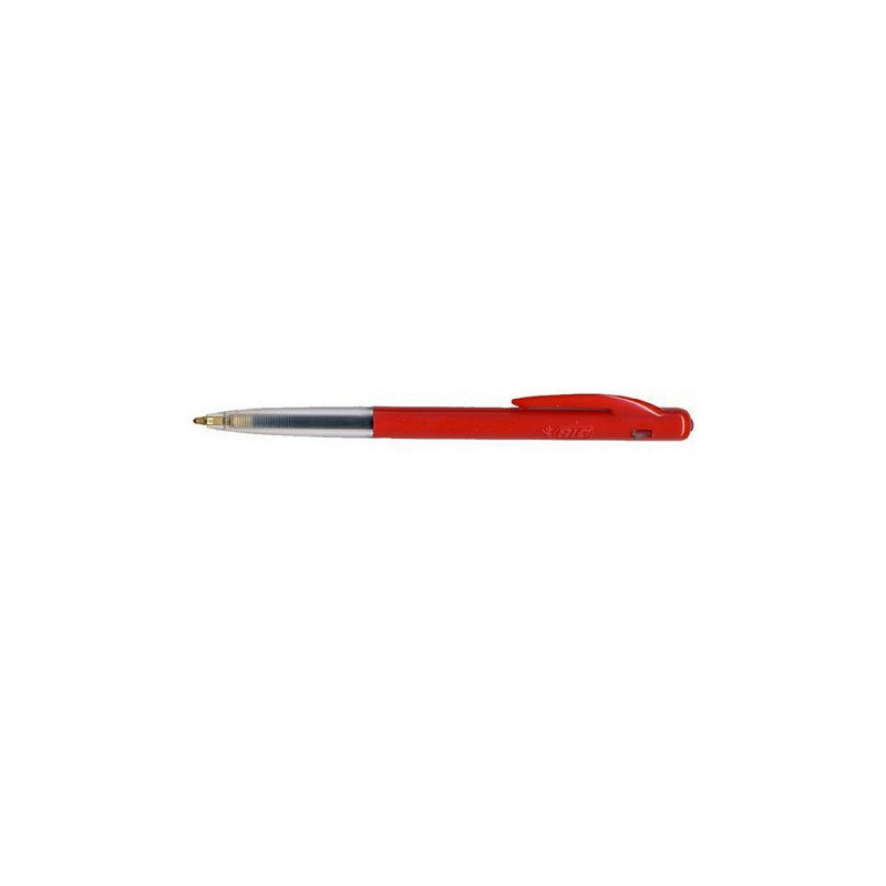 STYLO BILLE BIC M10 MEDIUM ROUGE