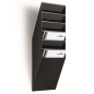 PRESENTOIR DOCUMENTS DURABLE FLEXIBOXX 6 A4 NOIR