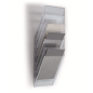 PRESENTOIR DOCUMENTS DURABLE FLEXIBOXX 6 A4 TRANSP.