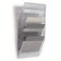 PRESENTOIR DOCUMENTS DURABLE FLEXIBOXX 6 A4 FOR. PAYSAGE TRANSP.