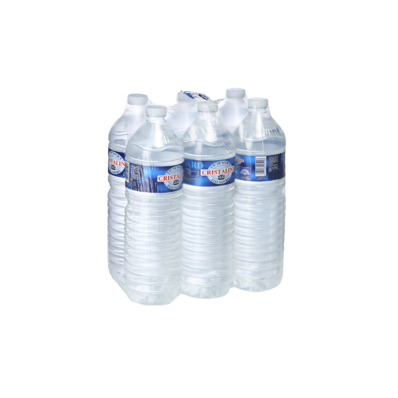 BOISSON EAU PLATE CRISTALINE 6X1,5L