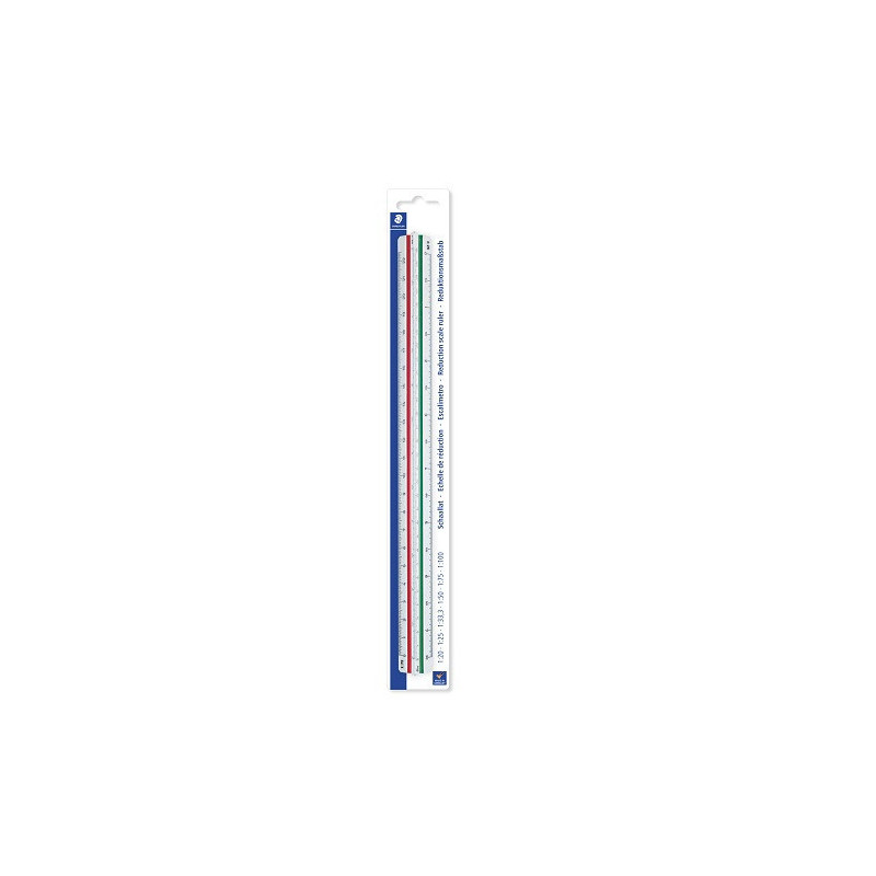 ECHELLE REDUCTION STAEDTLER 1:20-1:25-1:33,3-1:50-1:75-1:100