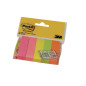 INDEX POST-IT 15X50MM 5X100 COUL.