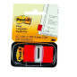 INDEX POST-IT 25,4X43,2MM ROUGE 50PCS
