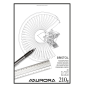 BLOC DESSIN BLANC 297X420MM A3 210G 20FLS AURORA BRISTOL