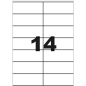 ETIQUETTE MULTICOM A4 105X41MM 100FLS