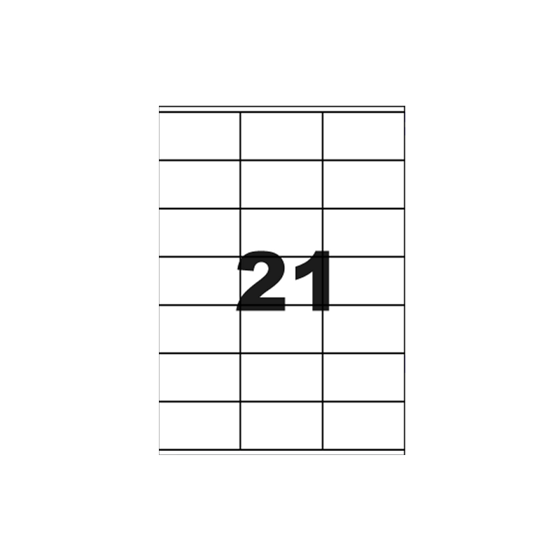 ETIQUETTE MULTICOM A4 70X41MM 100FLS