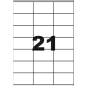 ETIQUETTE MULTICOM A4 70X41MM 100FLS