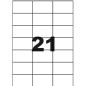 ETIQUETTE MULTICOM A4 70X42,3MM 100FLS