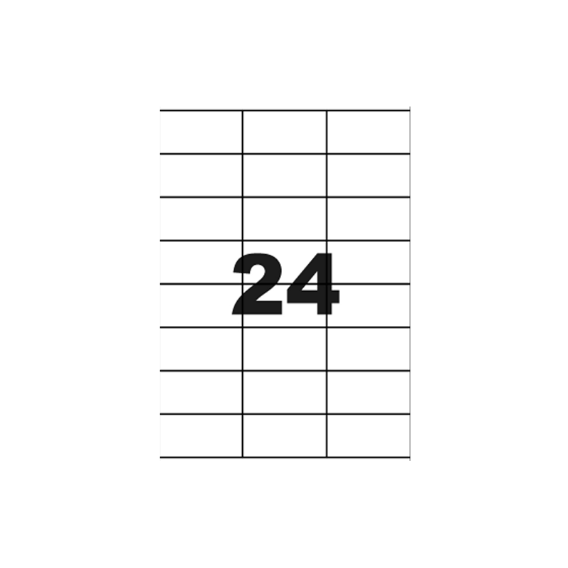 ETIQUETTE MULTICOM A4 70X35MM 100FLS
