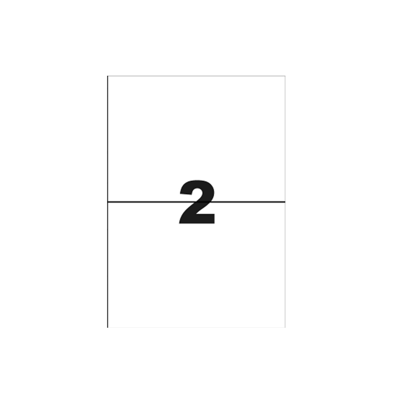 ETIQUETTE MULTICOM A4 210X148,5MM 100FLS