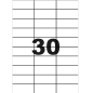ETIQUETTE MULTICOM A4 70X29,7MM 100FLS
