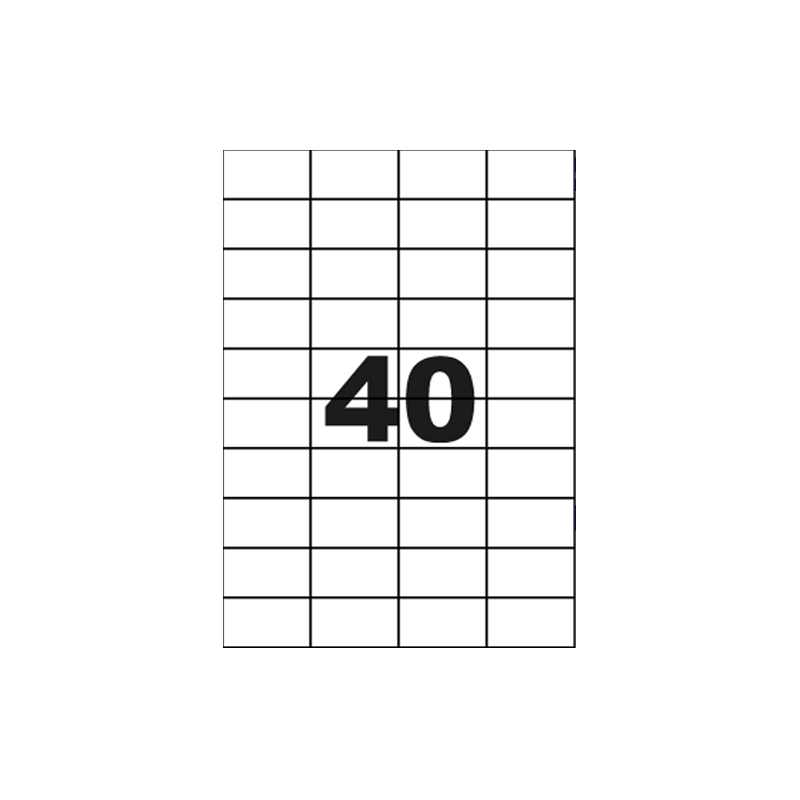 ETIQUETTE MULTICOM A4 52,5X29,6MM 100FLS