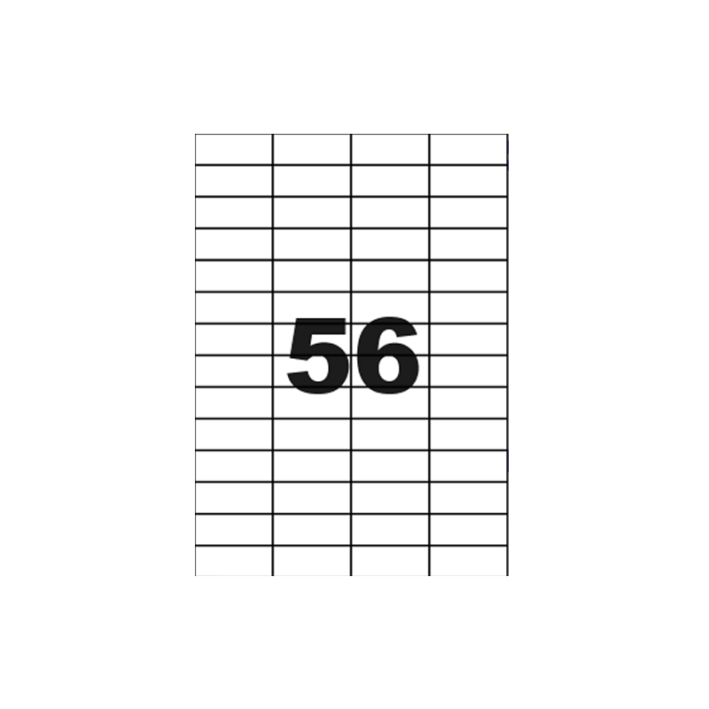ETIQUETTE MULTICOM A4 52,5X21,2MM 100FLS