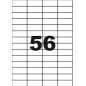 ETIQUETTE MULTICOM A4 52,5X21,2MM 100FLS