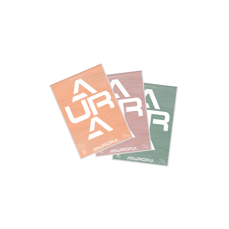 BLOC-NOTES A4 AURORA 210X297MM UNI